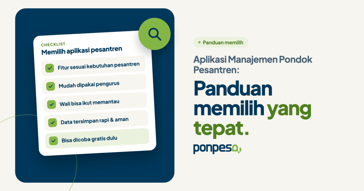 Aplikasi Manajemen Pondok Pesantren: Panduan Memilih yang Tepat