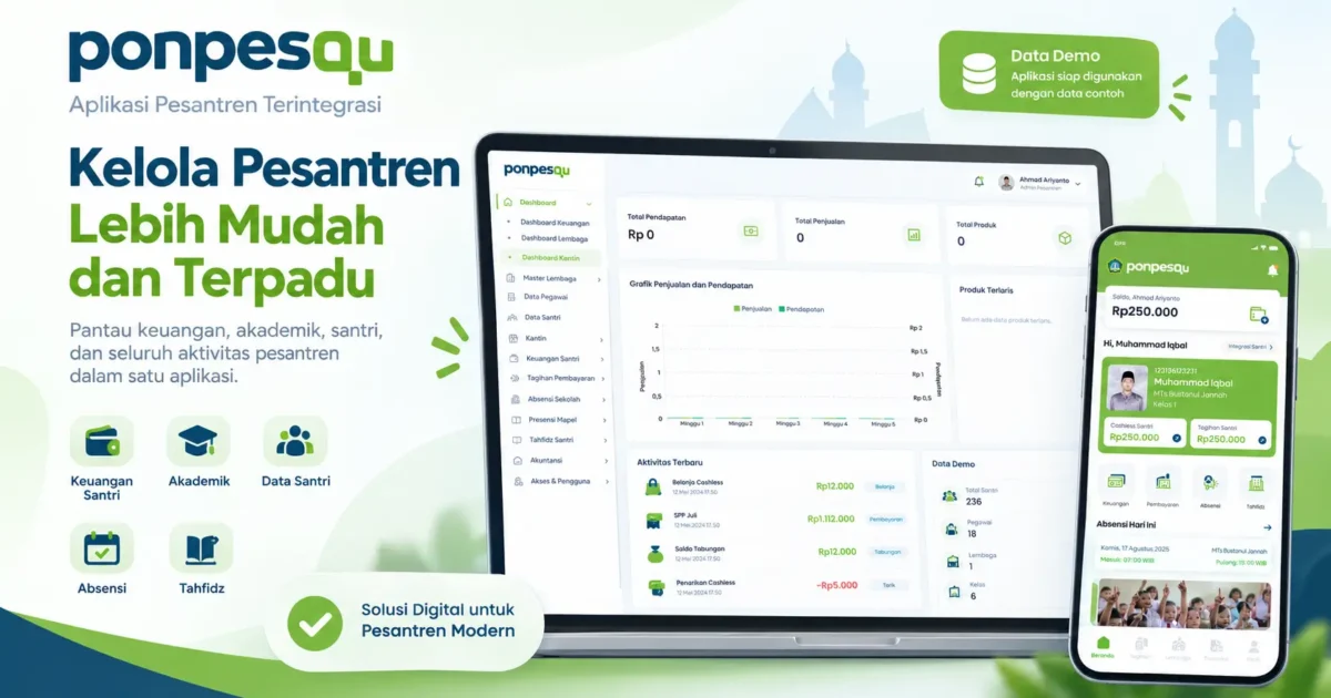 Aplikasi Pondok Pesantren: Solusi Digital untuk Pengelolaan Santri