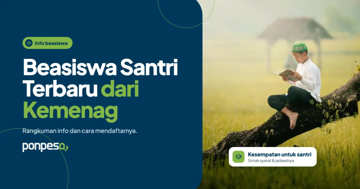 Panduan Lengkap Beasiswa Santri Terbaru dari Kemenag dan Lembaga Mitra